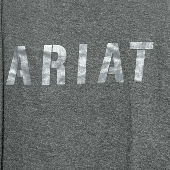 Ariat Men's Rebar S/S Cotton Strong Block Logo Tee - Picture 4 of 7